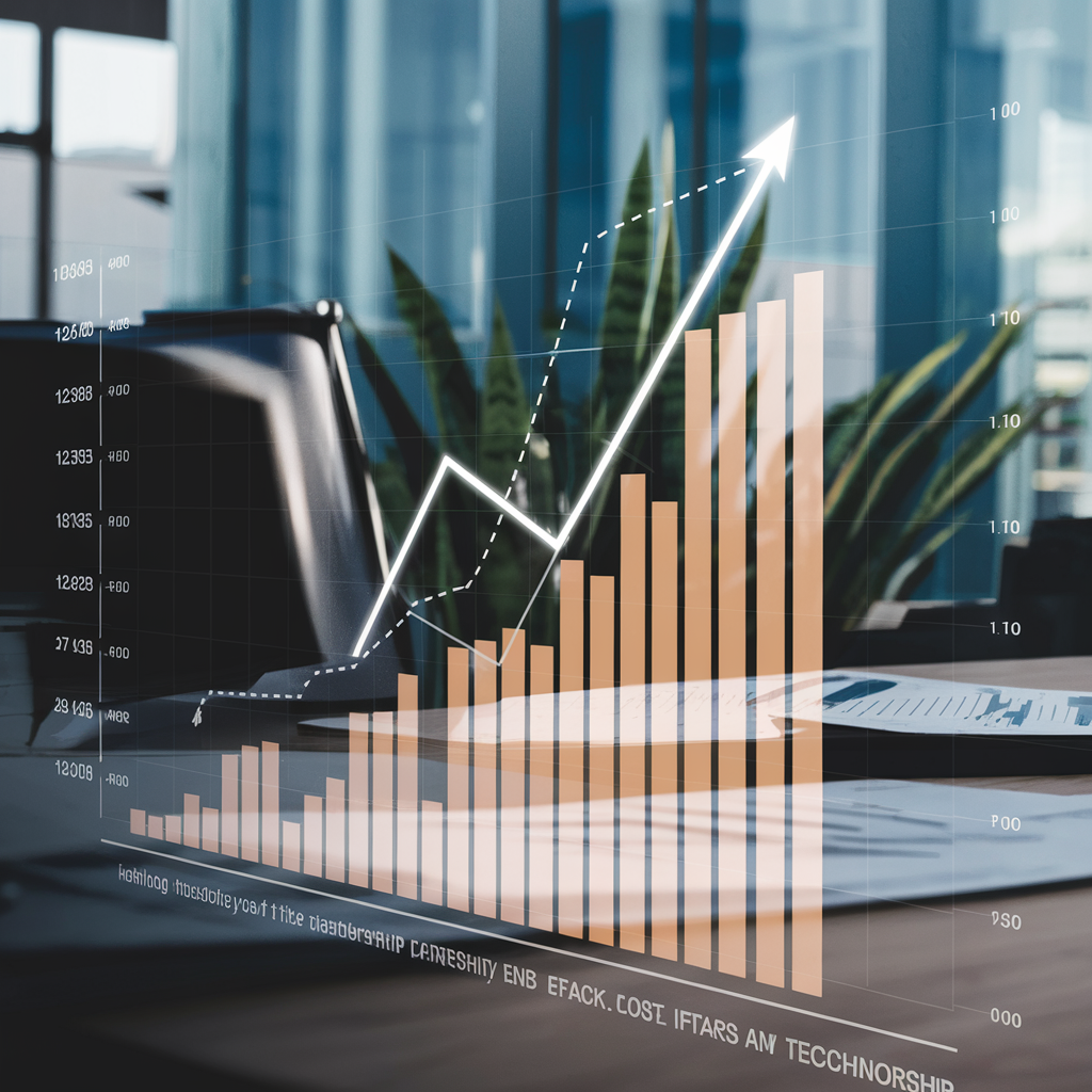 Graphique montrant la hausse du cours de l'action de PAR Technology