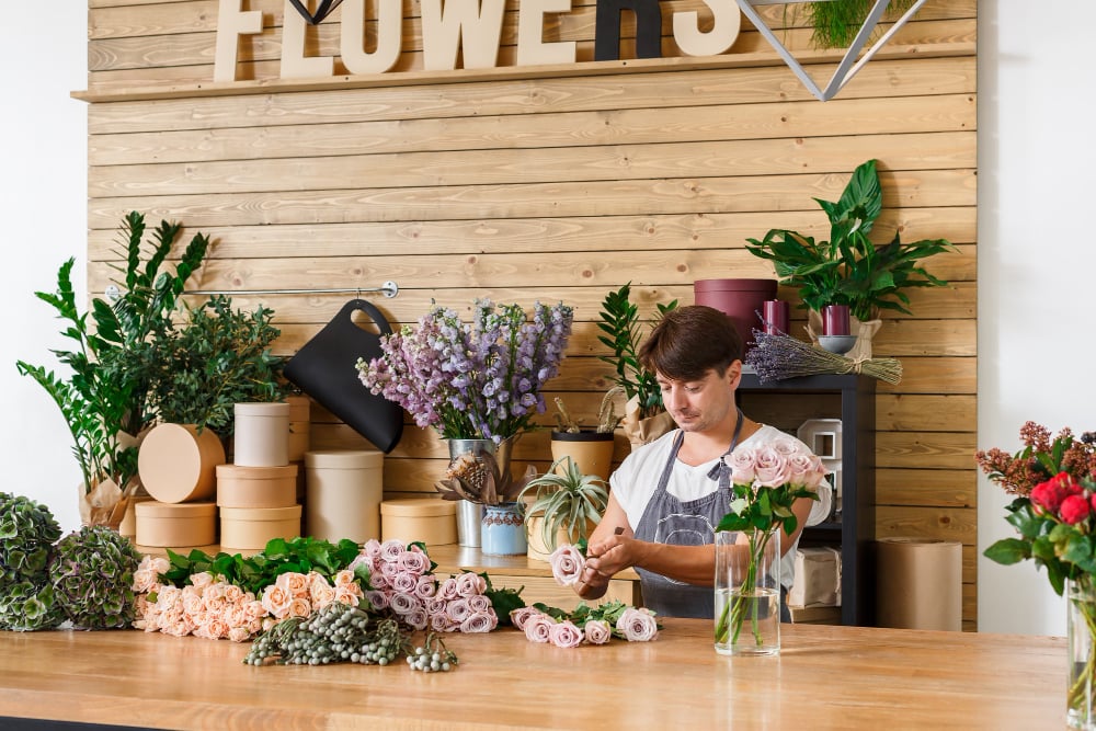 présentoir à fleurs présentoir à fleurs