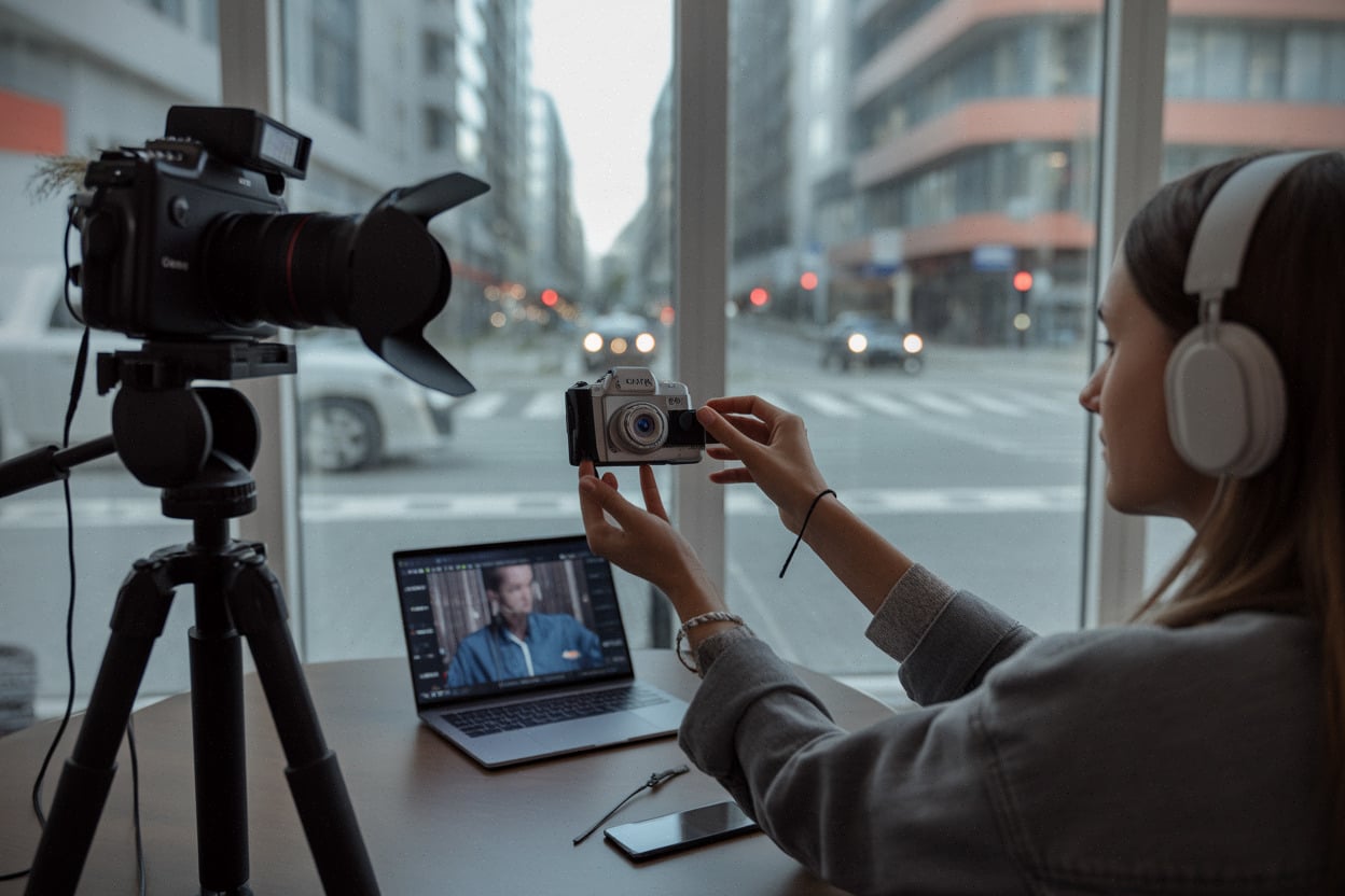 Une équipe média étiquette une vidéo deepfake avant mise en ligne